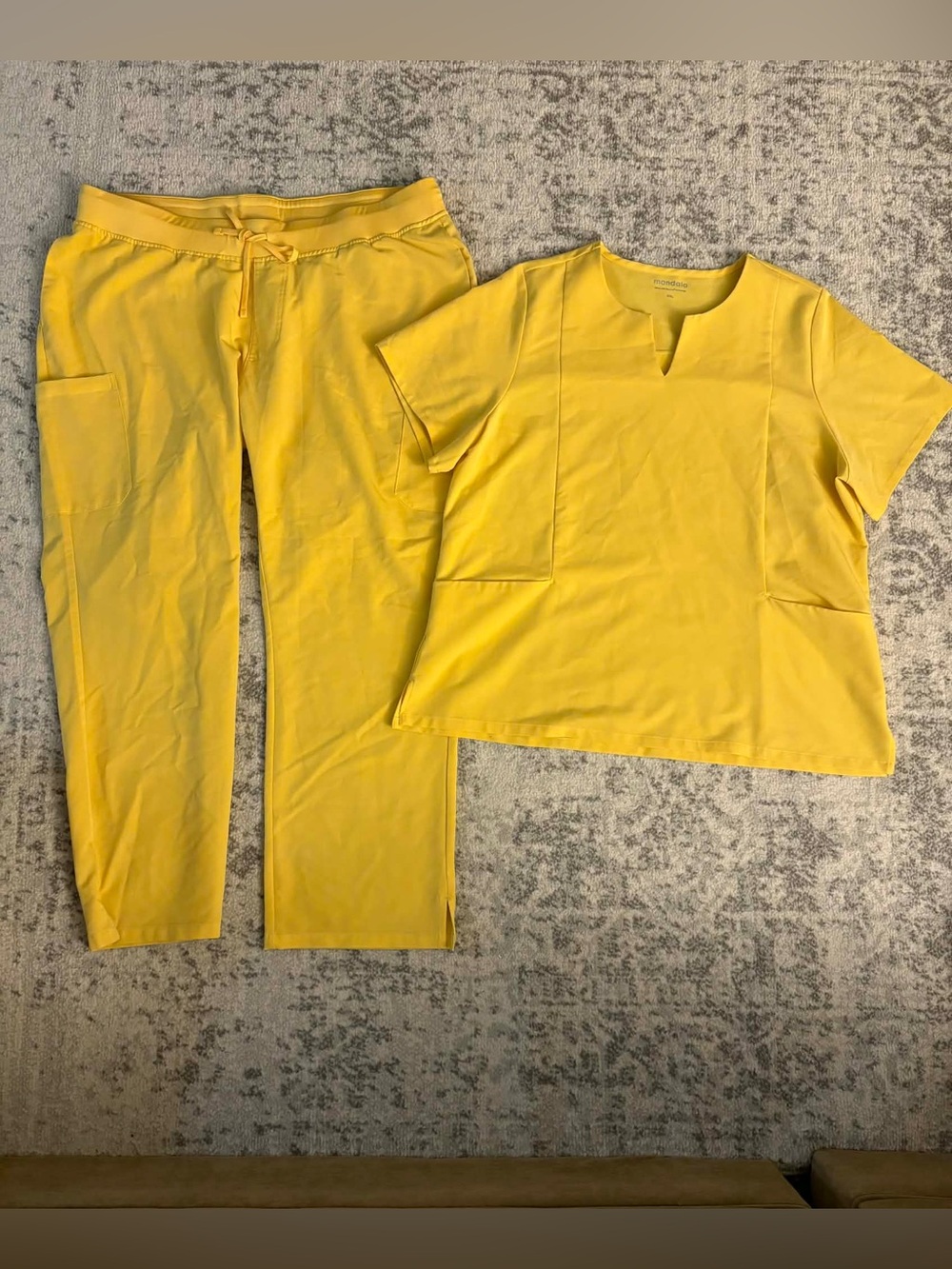 Mandala Scrub Set Size 2XL